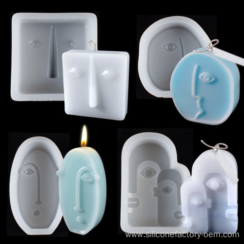 custom made candle silicone mold making supplies